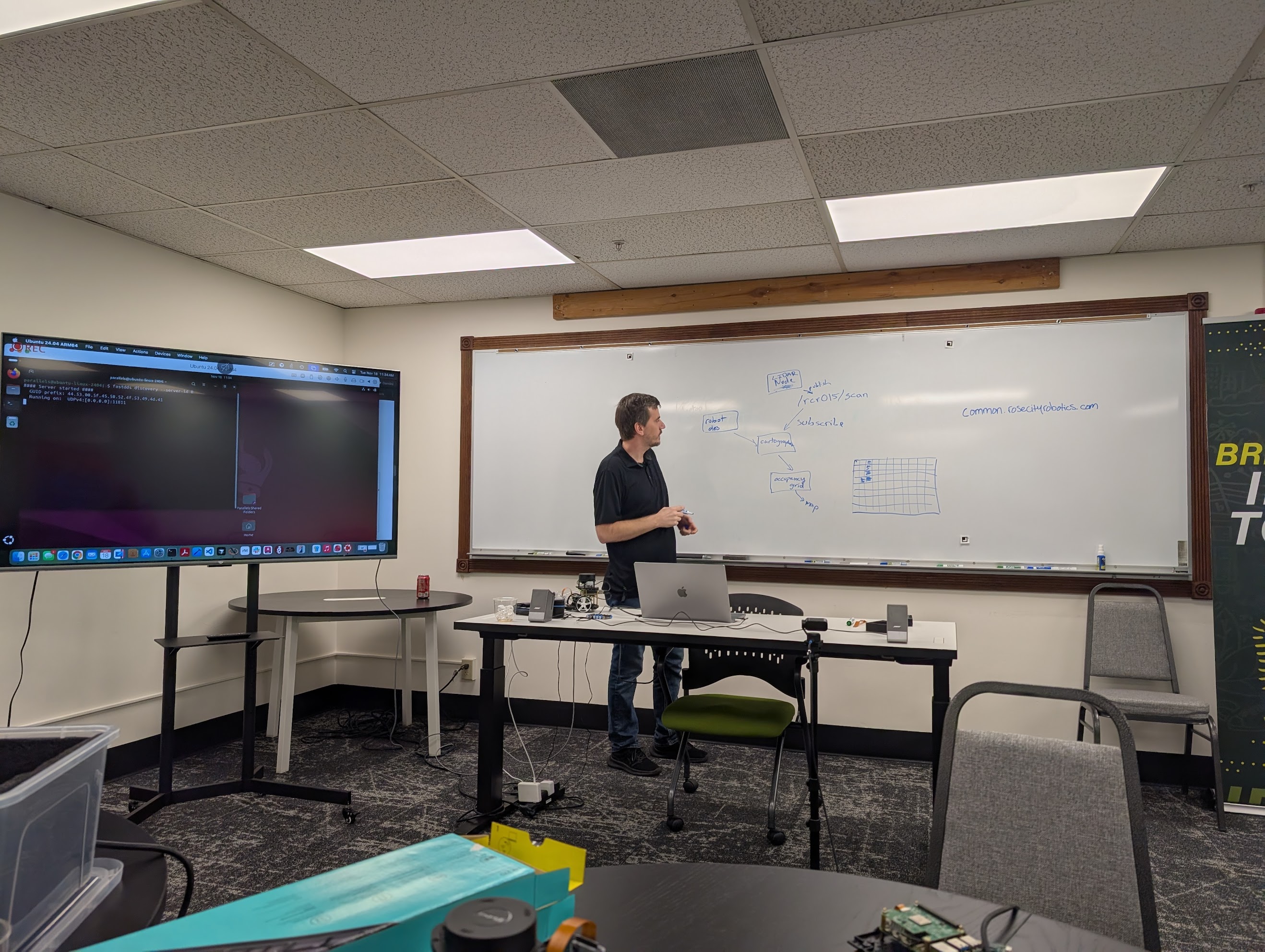 Rose City Robotics classroom